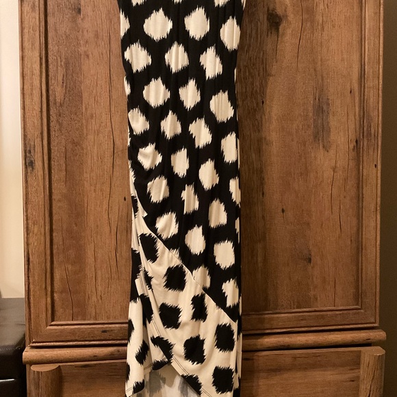 INC International black/cream sleeveless dress - Picture 4 of 4